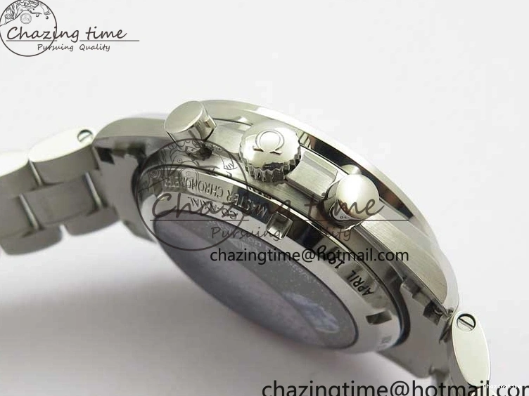 0416 Speedmaster SS Snoopy Apollo OMF Best Edition White Dial on SS Bracelet Venus EasyCare 7877